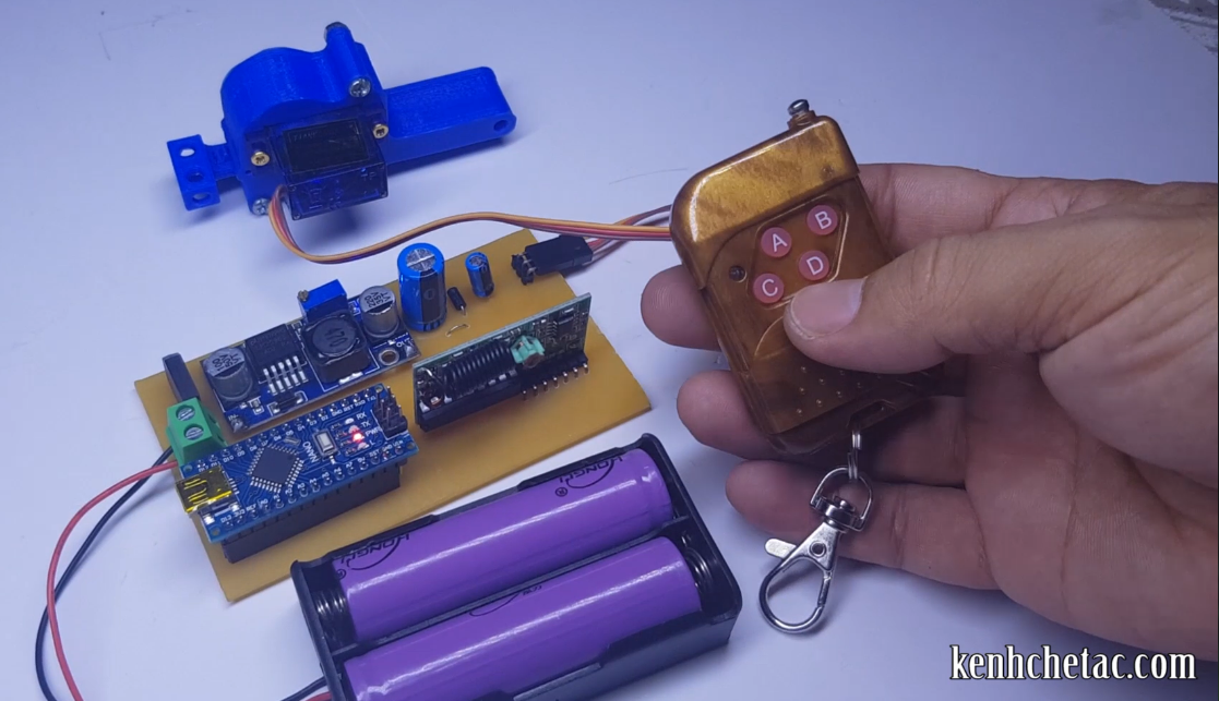 Remote điều khiển linear motor servo